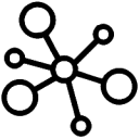 Progressor communicate networking icon networking