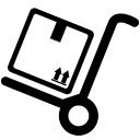 Progressor cargo handcart icon handcart
