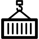 Progressor cargo container icon container