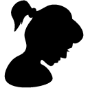 Progressor indefinite silhouette icon silhouette