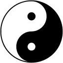 Progressor indefinite Yin and Yang icon Yin and Yang